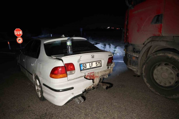 Navigasyona uydu, zincirleme kazaya neden oldu: 1 yaralı