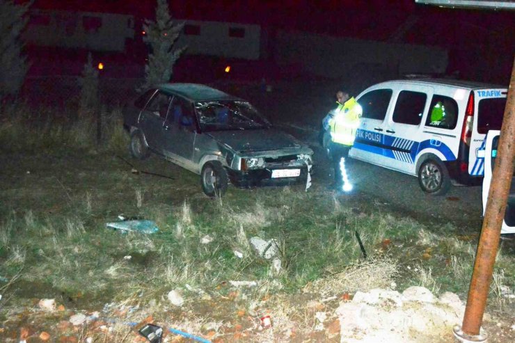 Konya’da trafik kazası: 1 yaralı